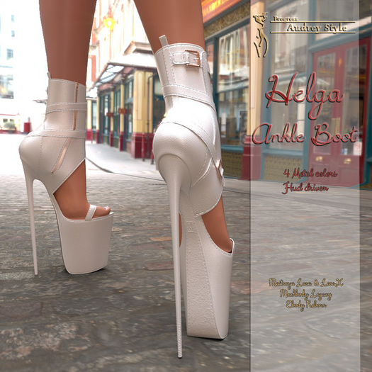 .:: AS ::. Helga Heels - White