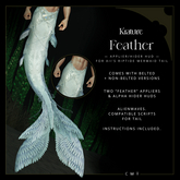 ((Krature)) - Feather - Mermaid Tail Riptide Applier HUD - Angel