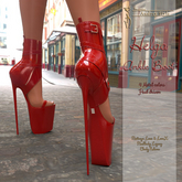 .:: AS ::. Helga Heels - Leather Red
