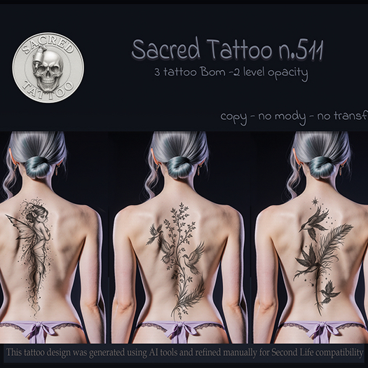 Sacred Tattoo 511..