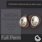 MESH Minimal Mirrors Wall Lamp