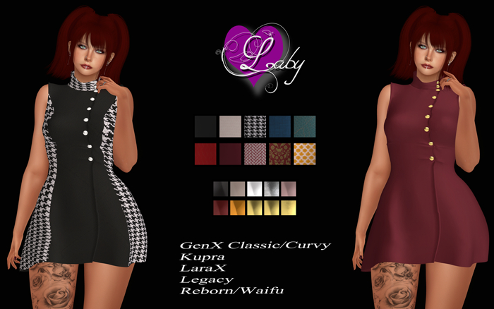 Laby's Dress Esther Fatpack