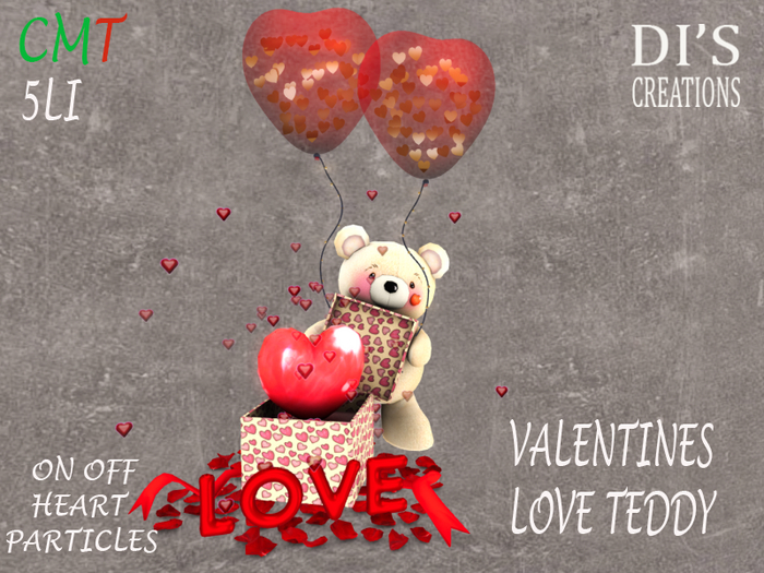 VALENTINES LOVE TEDDY