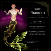 ((Krature)) - Phantom - Mermaid Tail Riptide Applier HUD - FP + Marley