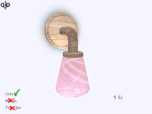 Home:. Pastel Wall Lamp