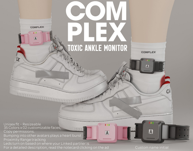 [COMPLEX] TOXIC ANKLE MONITOR [FATPACK]