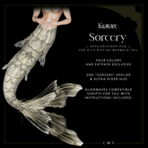 ((Krature)) - Sorcery - Mermaid Tail Riptide Applier HUD - Antique