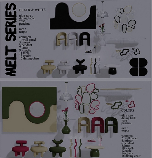 8 Melt Series Gacha - Dining RARE
