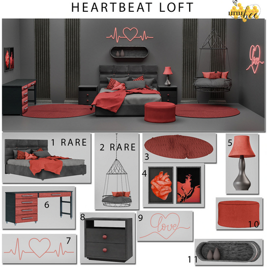 02 - Little Bee - Heartbeat Loft RARE