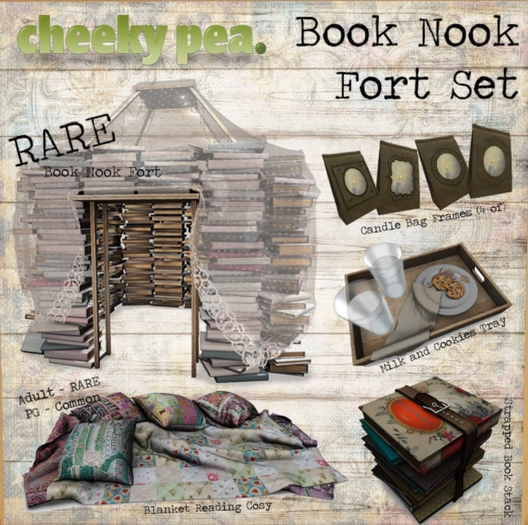 :CP: Book Nook Blanket Reading Cosy (Adult) RARE