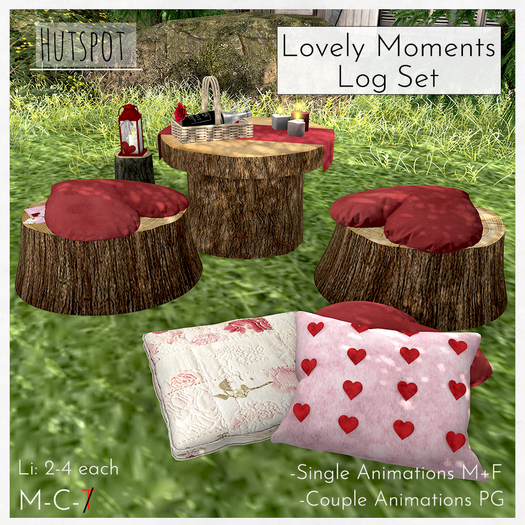 Lovely Moments Log Set 
