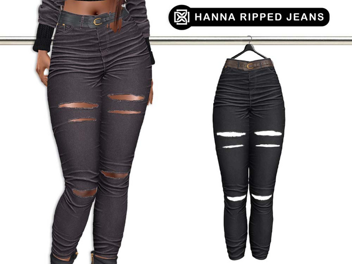 Addams // Hanna Ripped Jeans // N*1