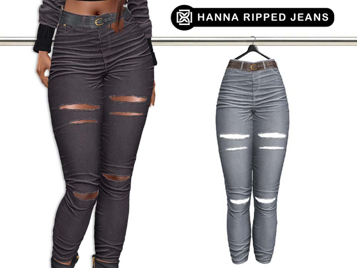 Addams // Hanna Ripped Jeans // N*8