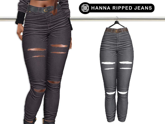 Addams // Hanna Ripped Jeans // N*9