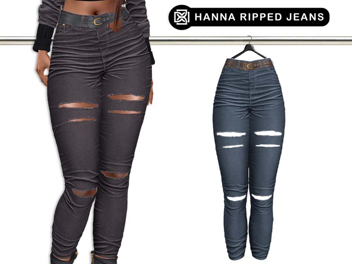 Addams // Hanna Ripped Jeans // N*10