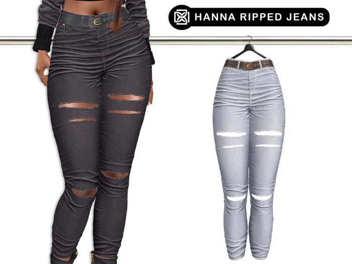 Addams // Hanna Ripped Jeans // N*11