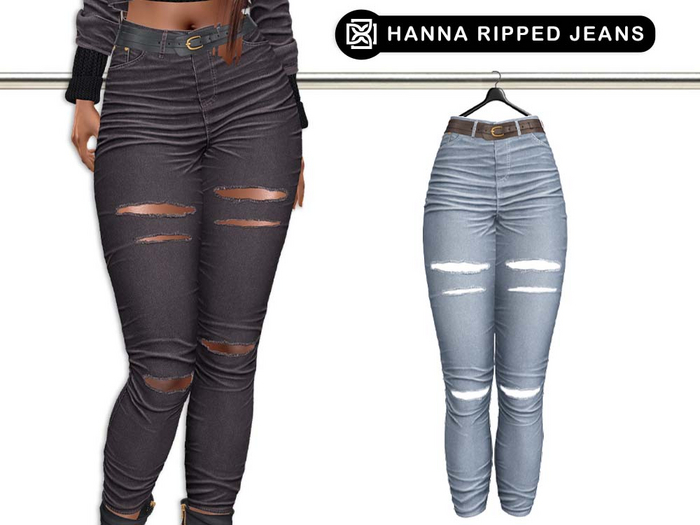 Addams // Hanna Ripped Jeans // N*12