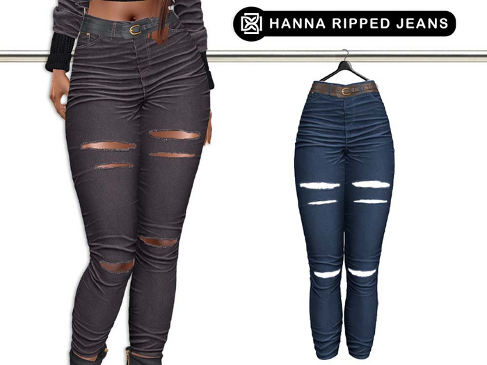 Addams // Hanna Ripped Jeans // N*15
