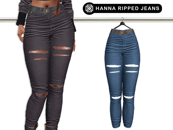 Addams // Hanna Ripped Jeans // N*14