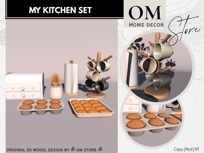 |OM| My Kitchen Set