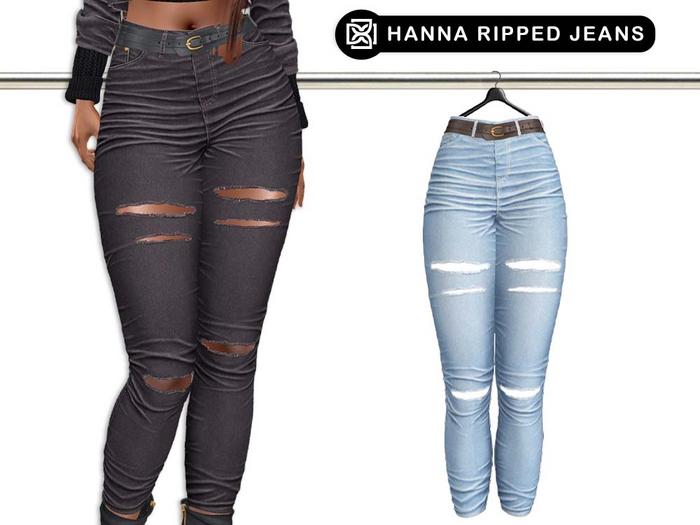 Addams // Hanna Ripped Jeans // N*16
