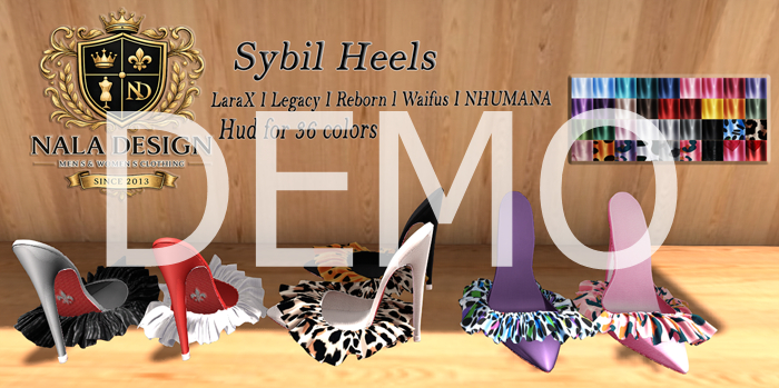 DEMO - Nala Design - Sybil Heels