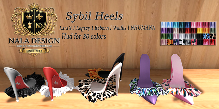 Nala Design - Sybil Heels