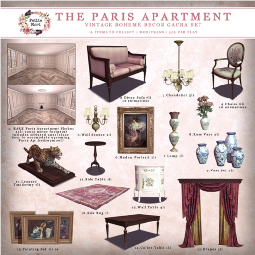 Petite Mort- Paris Apt. Silk Rug