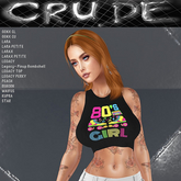 80's - 80's Girl Women's Top (W29) <ADD>