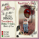 (Shi's Be~U~Tiful) Heart Crusher  Outfit - Dinkies
