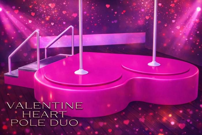 EVH VALENTINE HEART POLE DUO
