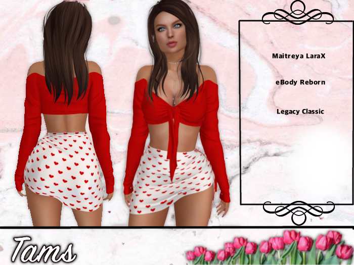 Tams - Top, Skirt, CString - Lua
