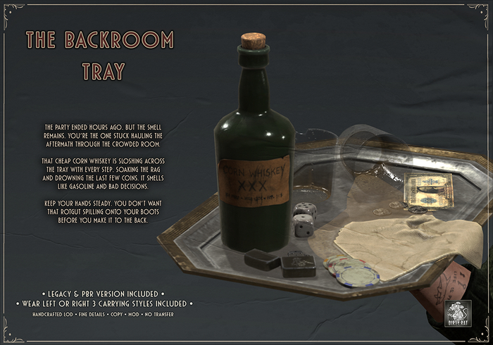 Dirty Rat - The Backroom Tray 