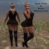 Suede Dress & Boots (Maitreya Lara)**