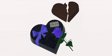 Anti Valentine Broken Heart Chocolate