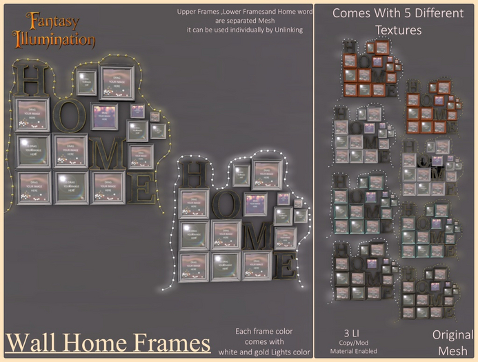Wall Home Frames