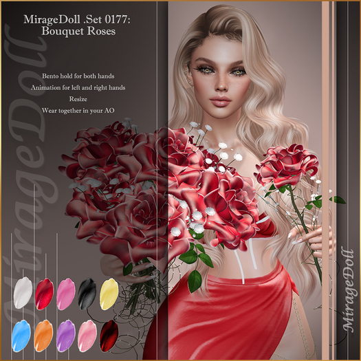 MirageDoll .Set 0177: Bouquet Roses