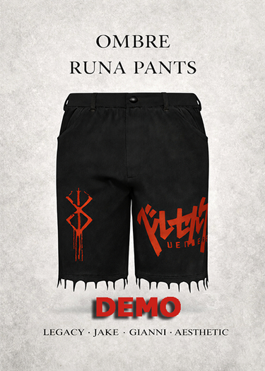 OC *RUNA PANTS* DEMO (box)