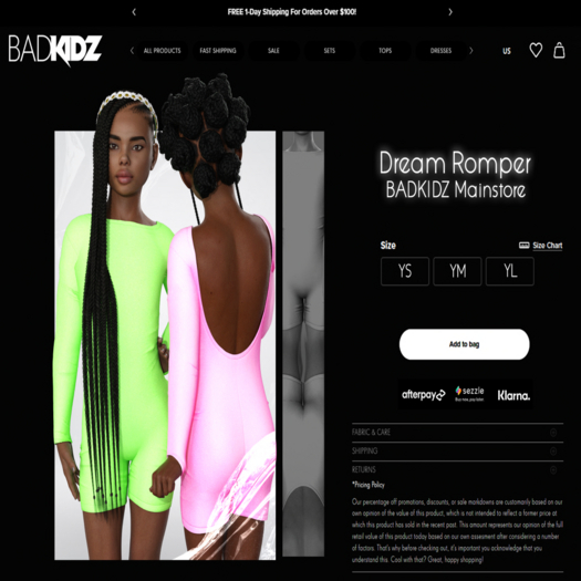 #BK ~ Dream Romper FATPACK