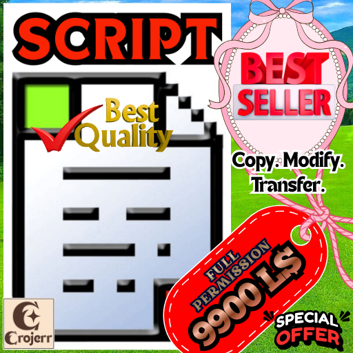 Premium Interaction Analytics Script ( With Notecard of How to Use This Script & its Benefit )