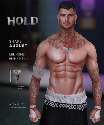 HOLD SHAPES - August - Shape LeLUTKA Rune 4.0 EVOX/LEG/JAK/KAR