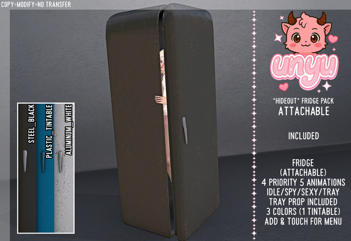[unyu] *hideout* Fridge Pack
