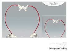 Heart Arch [Doves] Red