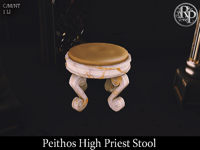 (RP) Peithos High Priest Stool