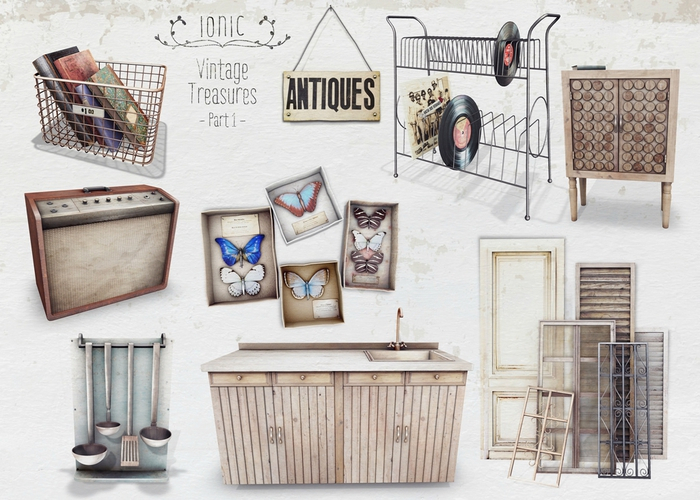 *ionic* Faux Butterfly collection