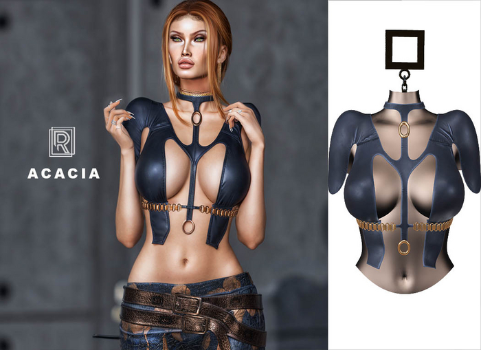 RAPTURE-Top Acacia-Navy