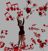a lot off music notes 