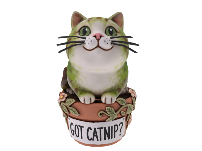 HB: Cat Nip Statue FuLL PERM