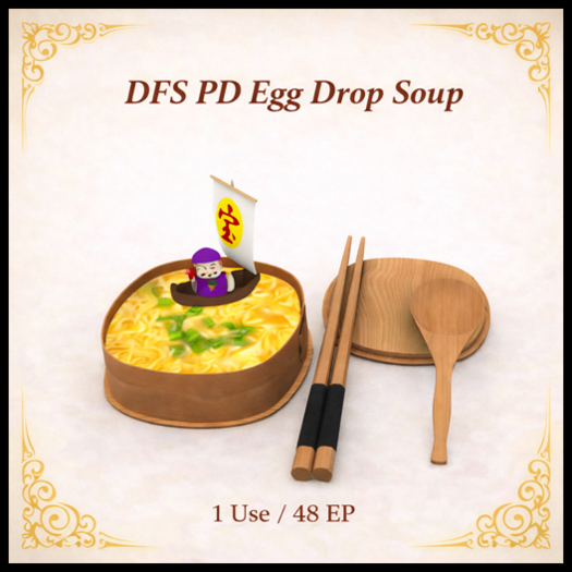 DFS PD Egg Drop Soup - ACTUAL ITEM