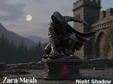 ZM PBR Night Shadow Statue FULL PERM MESH